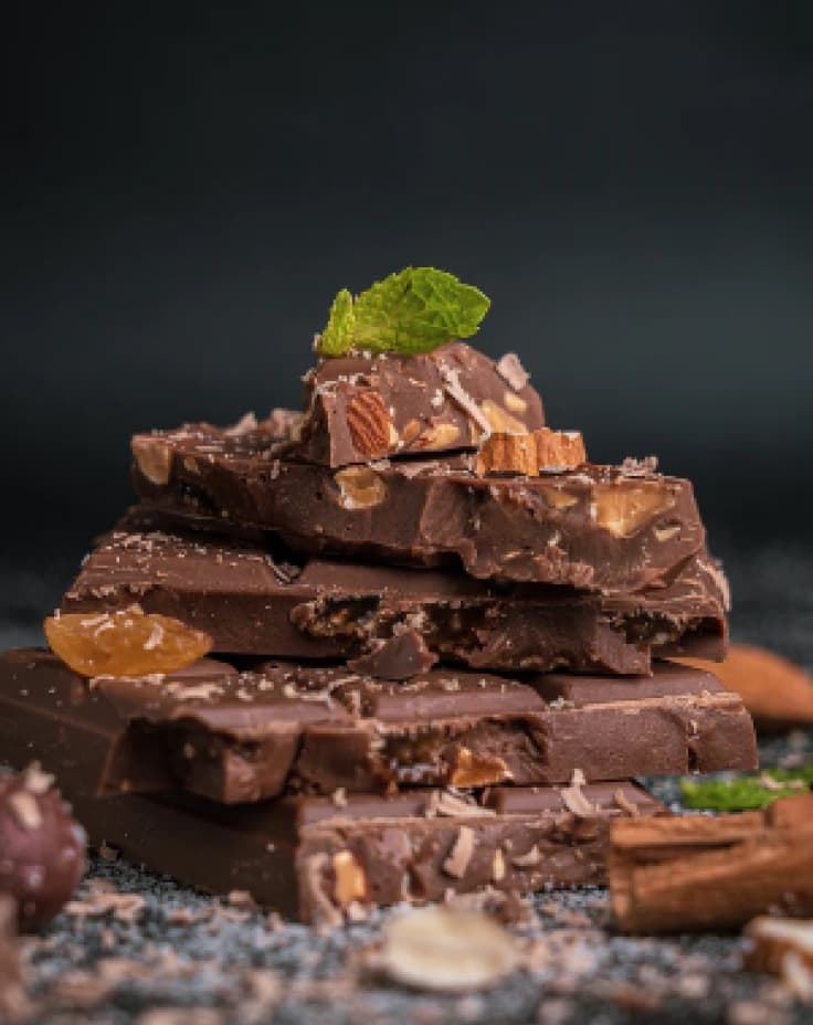 chocolate with mint