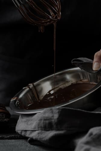 photo of chocolate making